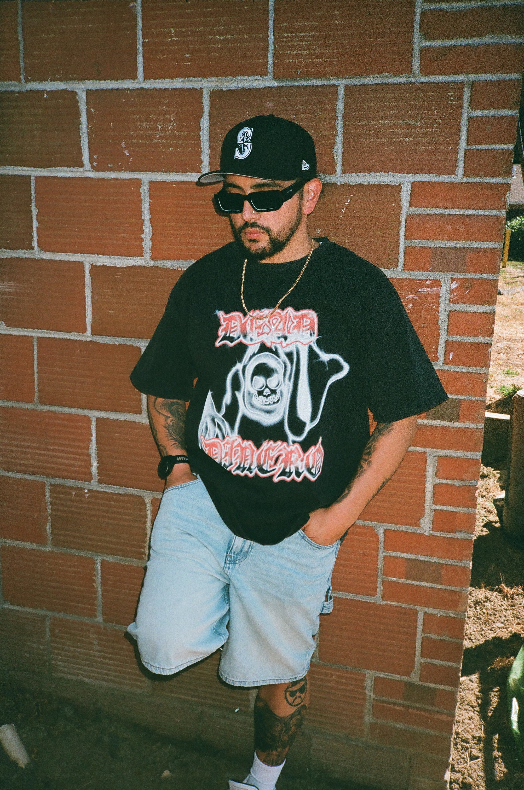 DEAD REAPER HEAVYWEIGHT T-SHIRT BLACK
