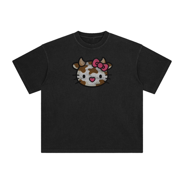 Cow Kitty Logo T-shirt